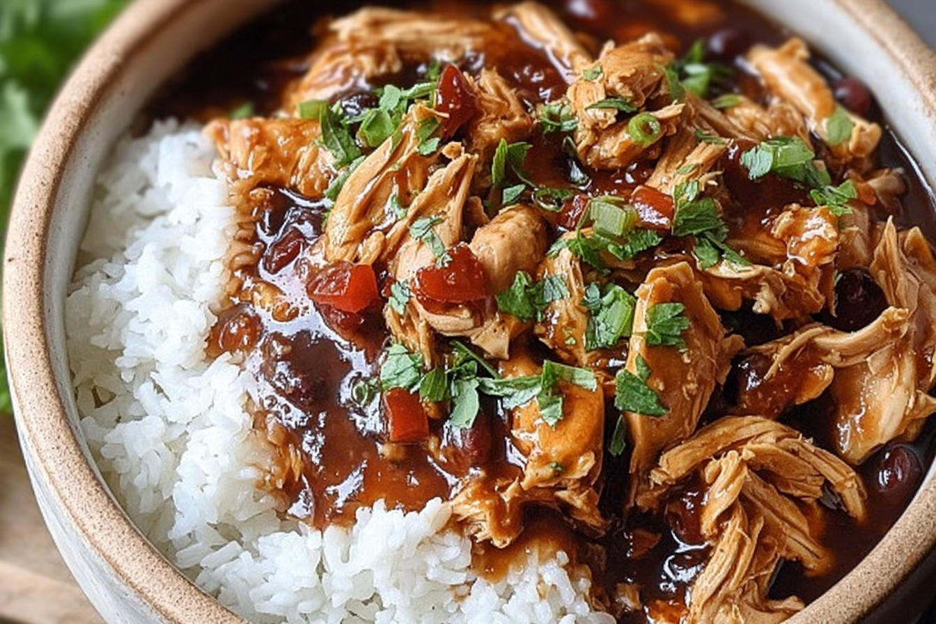 Crock Pot Bourbon Chicken Recipe