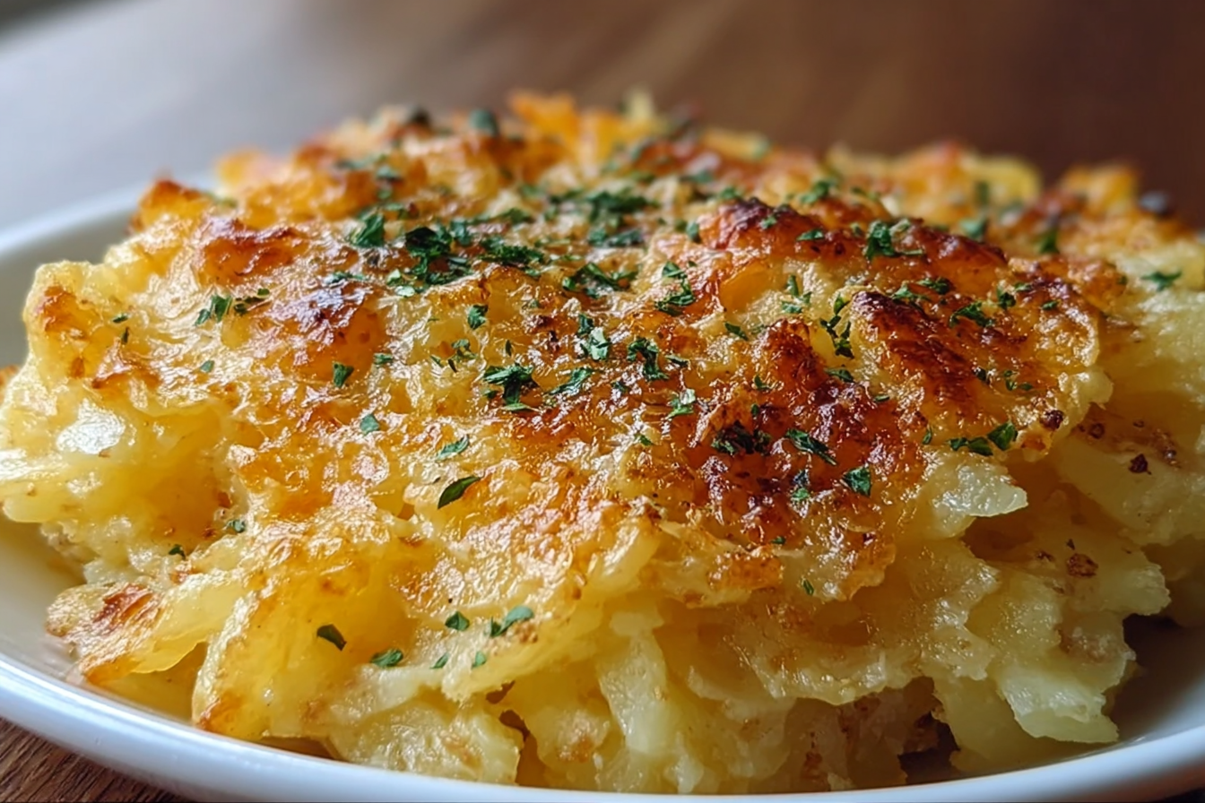 Crockpot Cheesy Potato Casserole