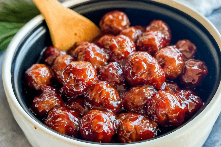 Crockpot Christmas Cranberry Meatballs 88.Png