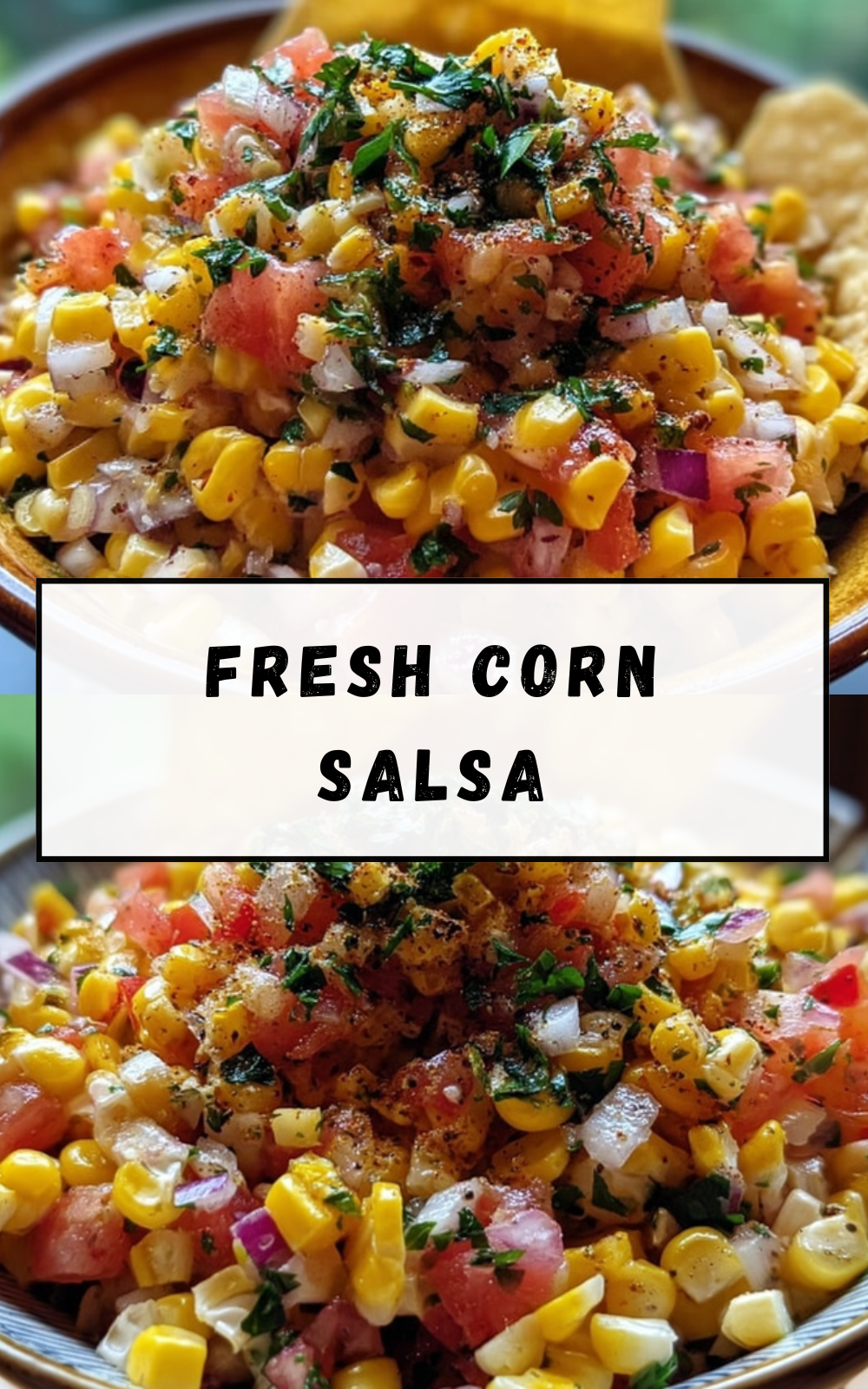 Fresh Corn Salsa