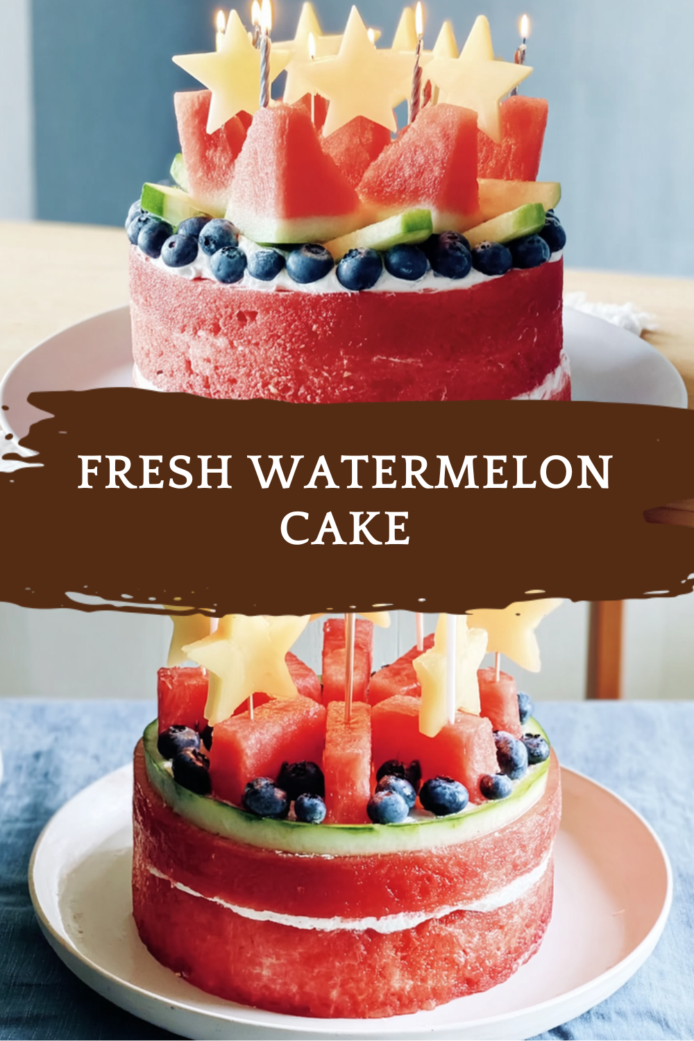Fresh Watermelon Cake