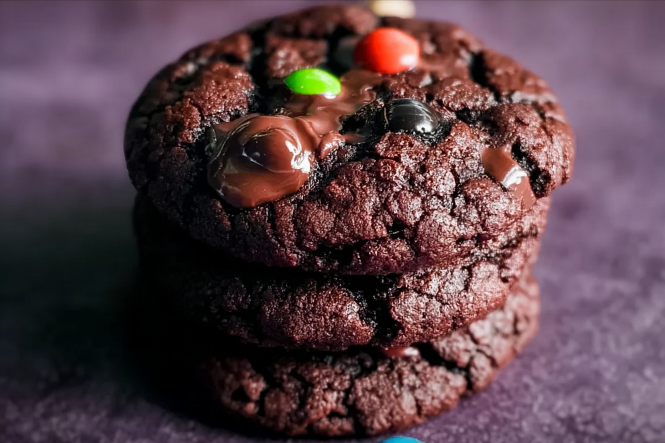 Fudgy Cosmic Brownie Cookies