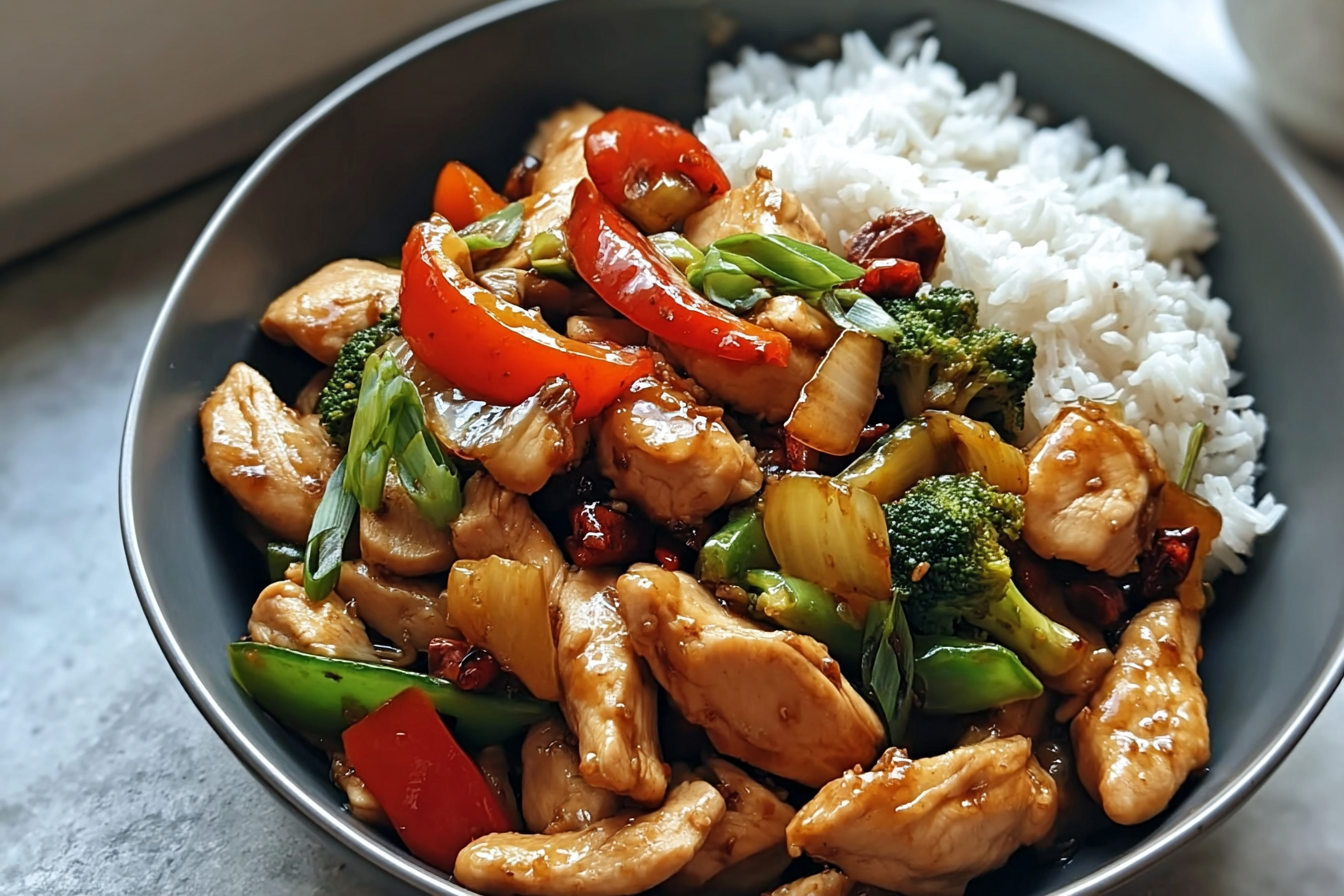 Garlic Chicken Stir Fry