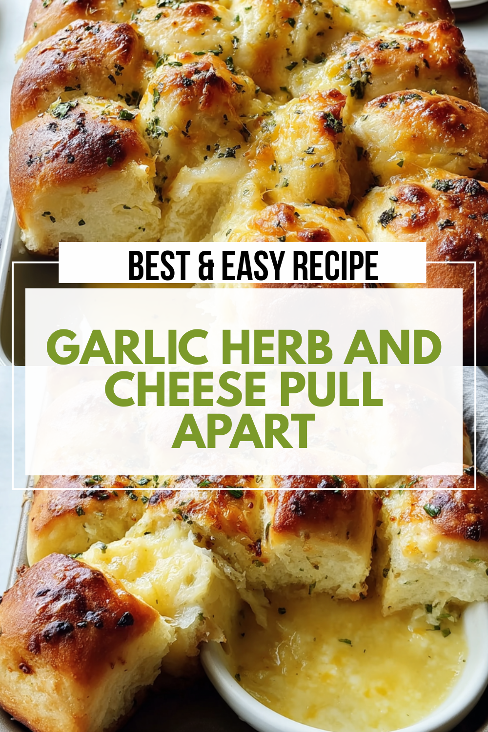 Garlic Herb And Cheese Pull Apart