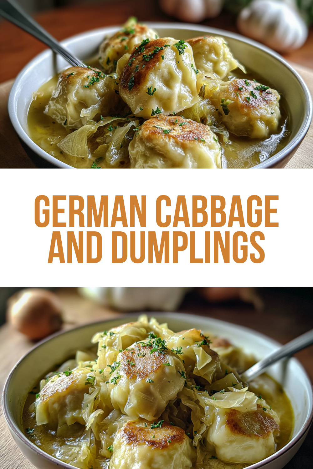 German Cabbage And Dumplings