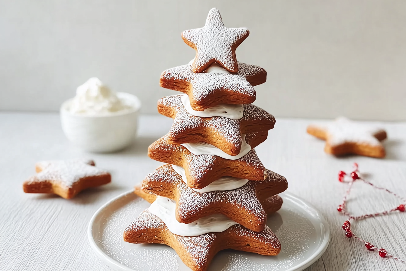 Gingerbread Star Trees Recipe For Festive Holiday Baking