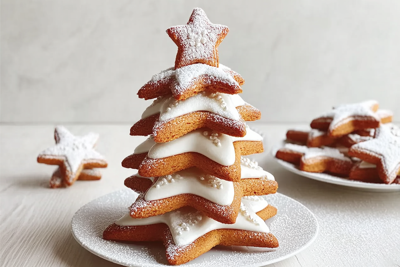 Gingerbread Star Trees