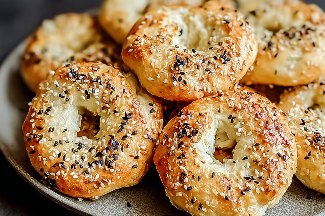 Greek Yogurt Bagels