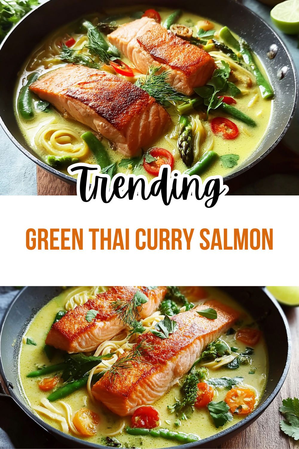 Green Thai Curry Salmon
