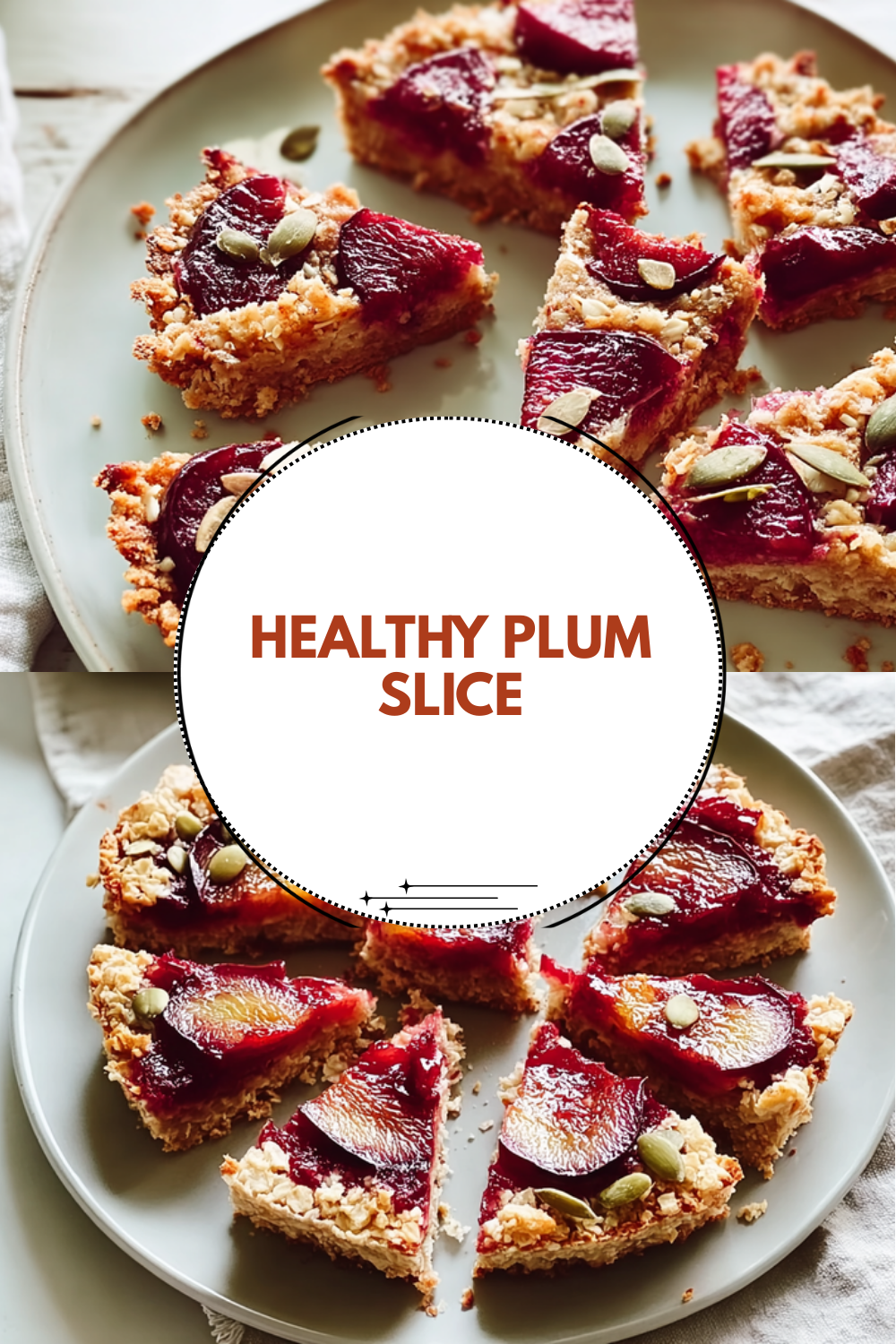 Healthy Plum Slice