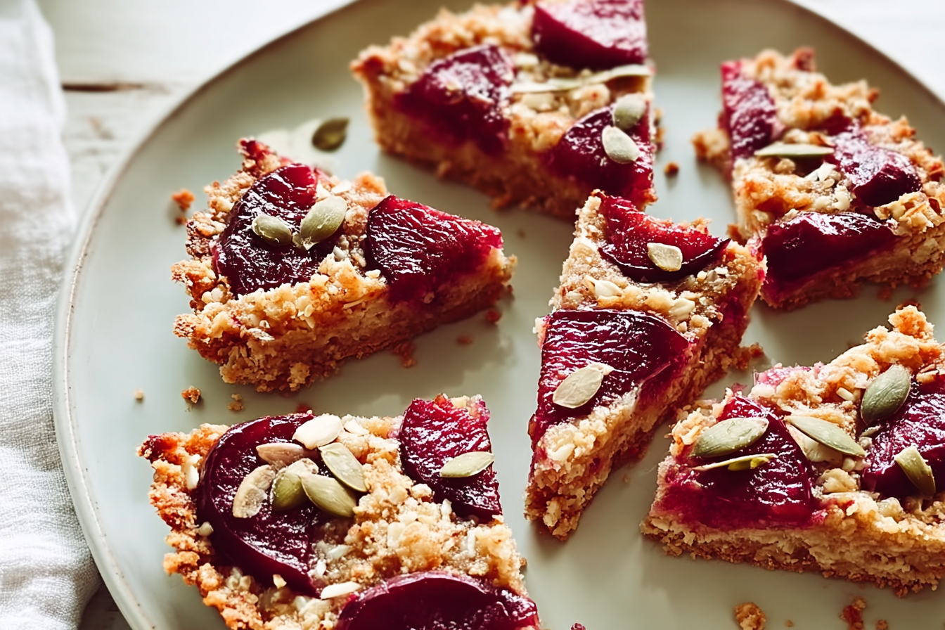 Healthy Plum Slice