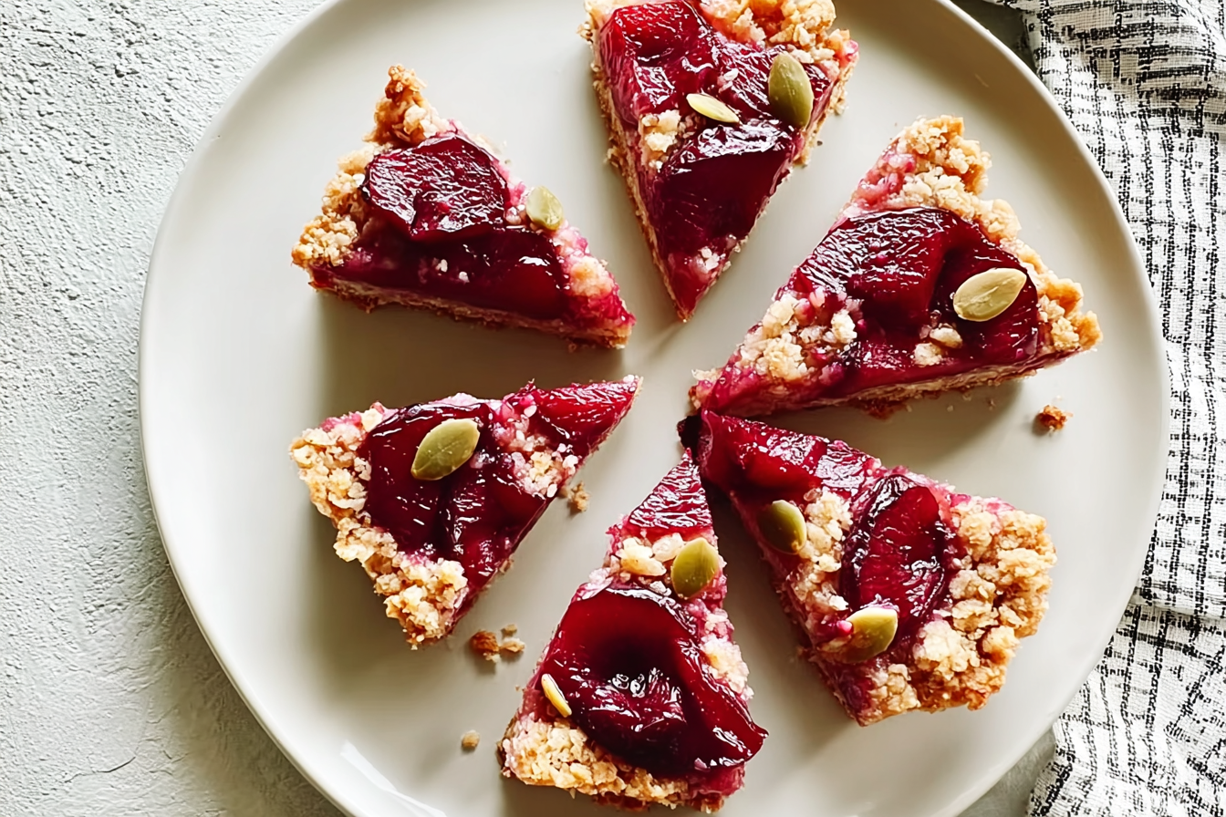 Healthy Plum Slice