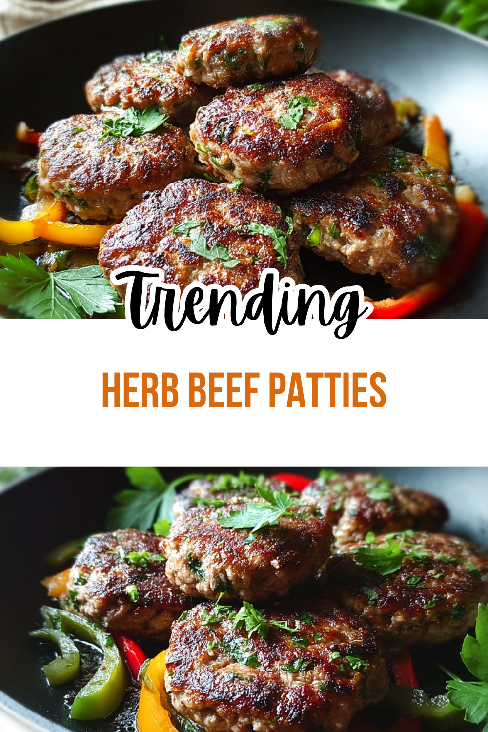 Herb Beef Patties