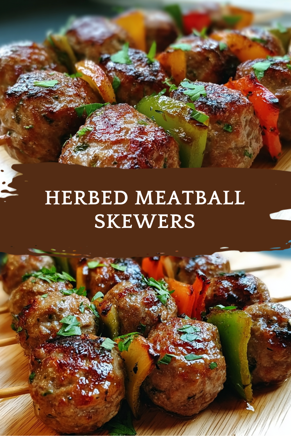 Herbed Meatball Skewers