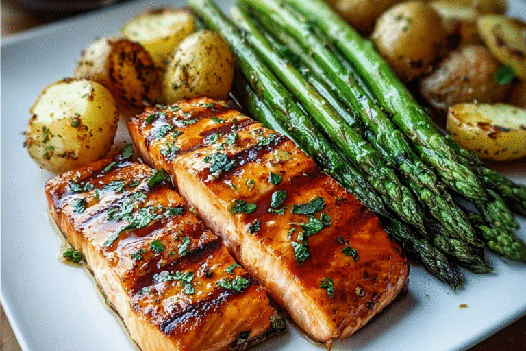 Honey Glazed Grilled Salmon 6.Png