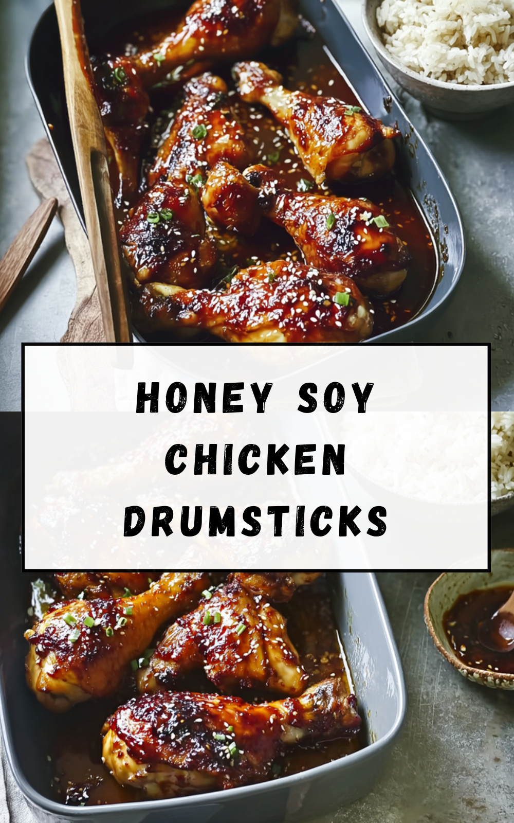 Honey Soy Chicken Drumsticks
