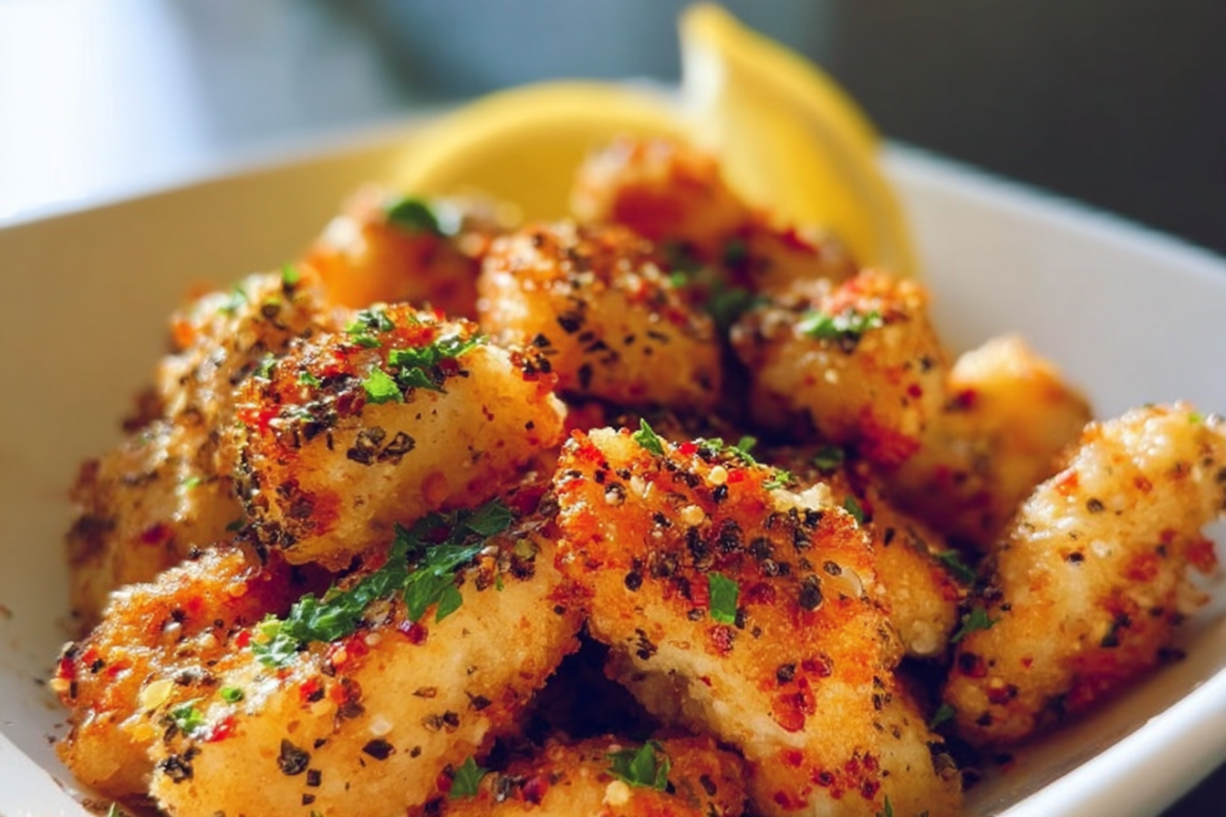 Lemon Chicken Bites