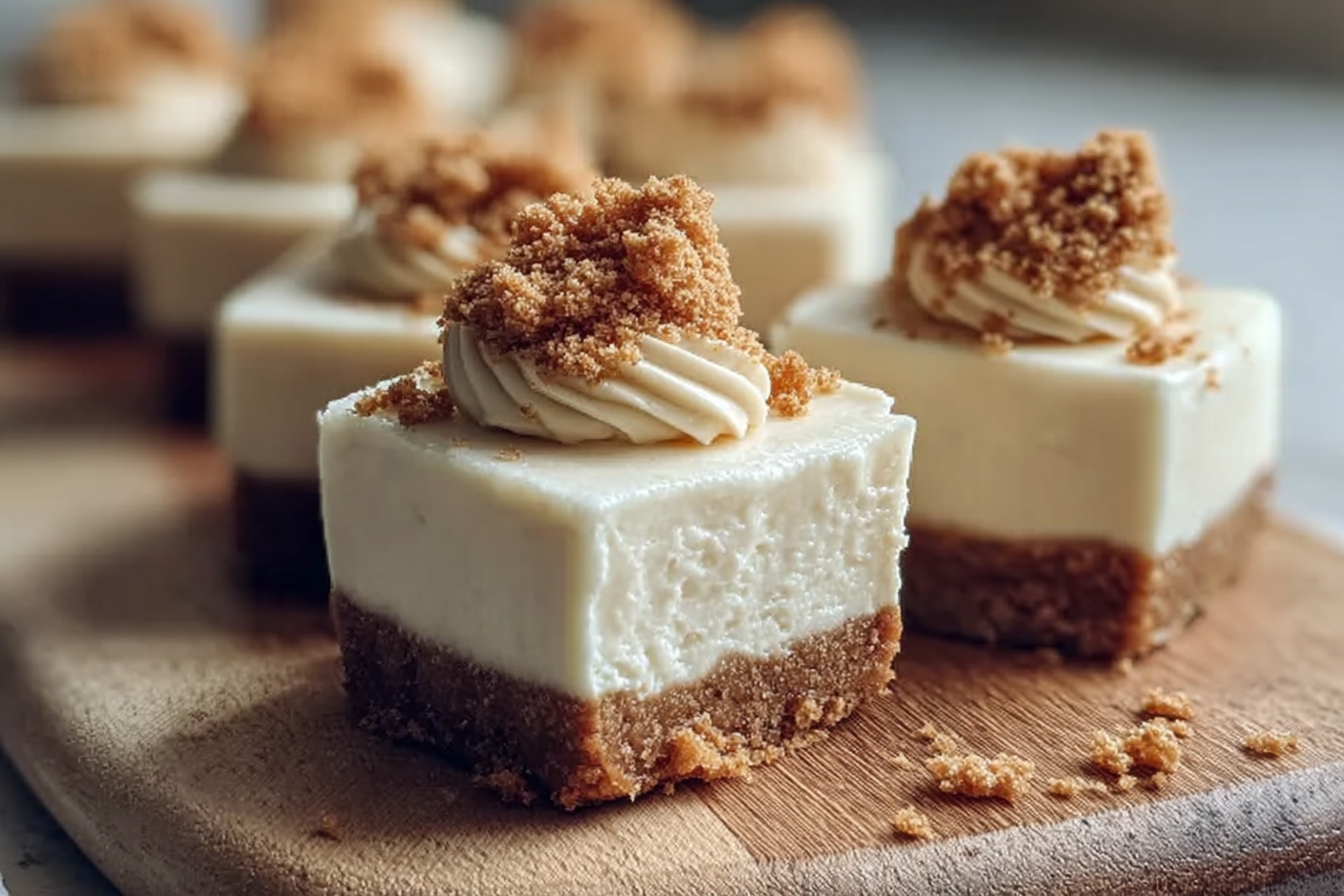 Mini Biscoff Cheesecakes