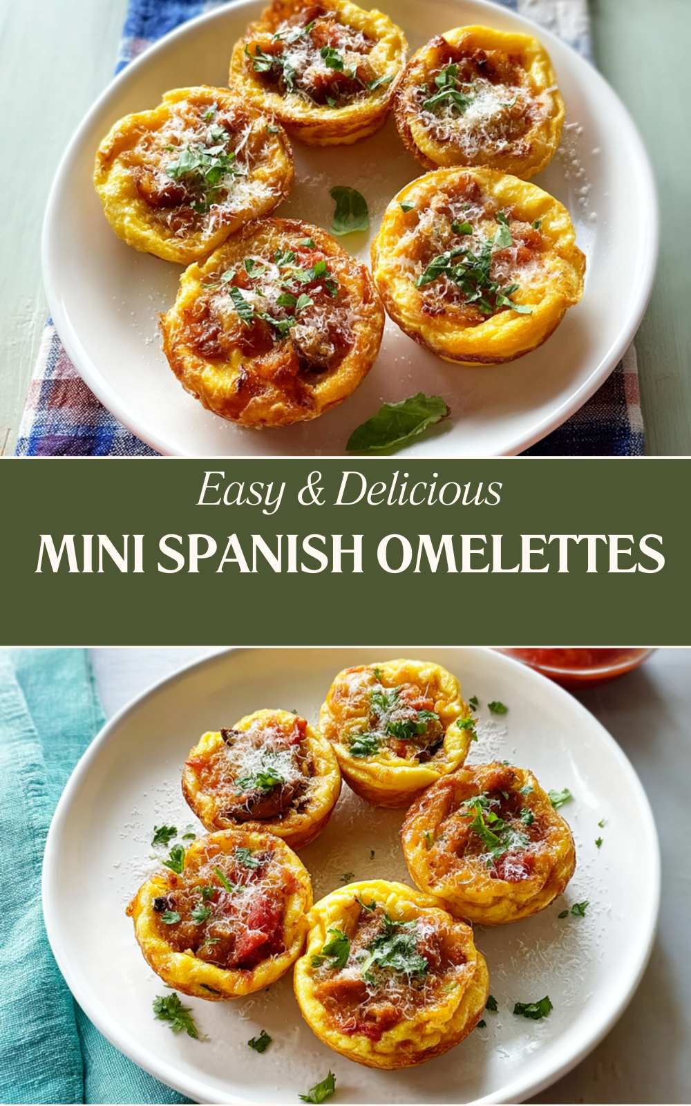 Mini Spanish Omelettes