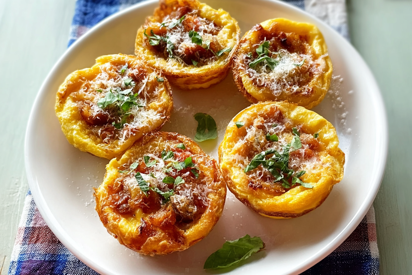 Mini Spanish Omelettes