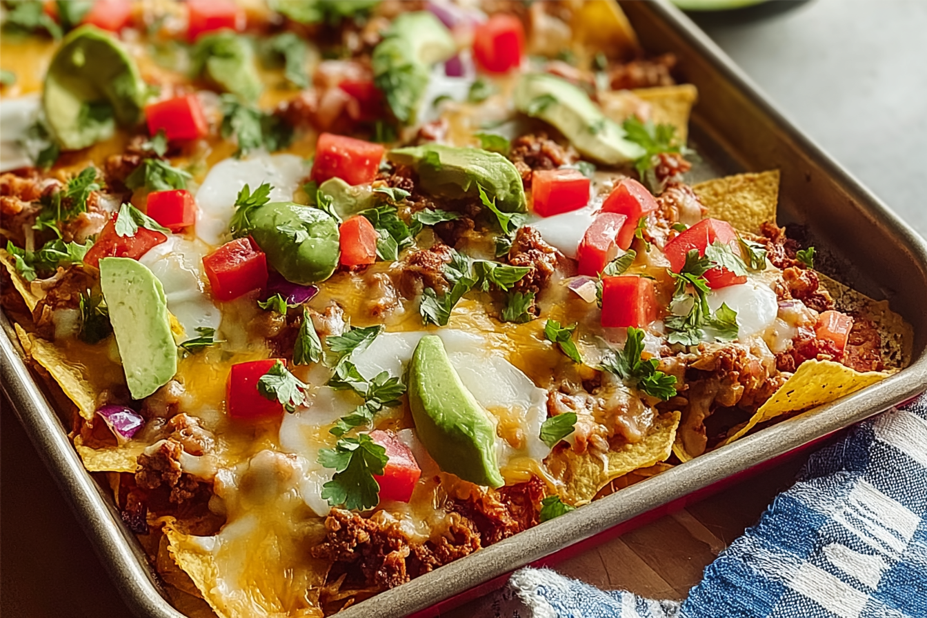 Nachos Tray Bake
