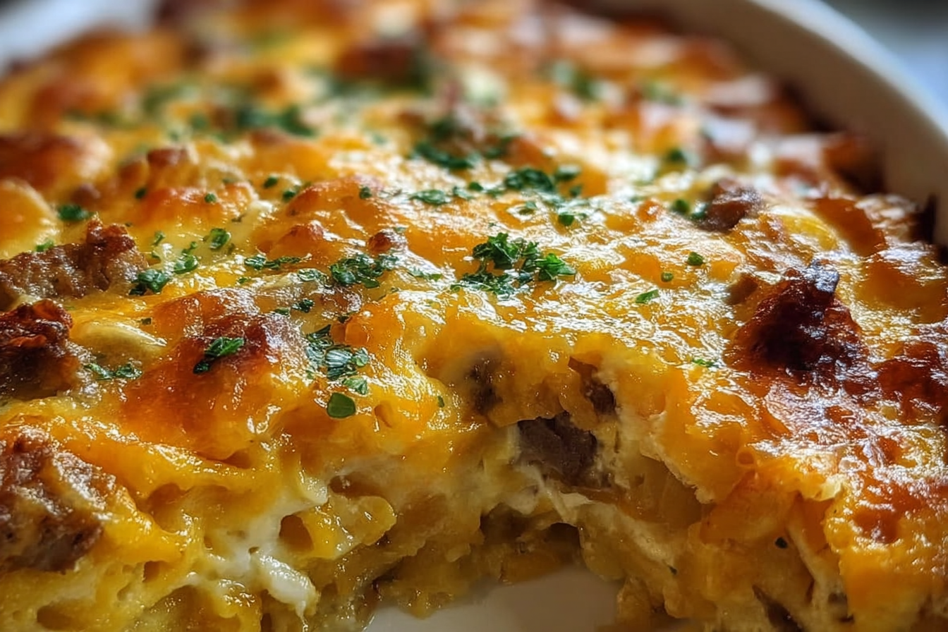 Overnight Breakfast Casserole