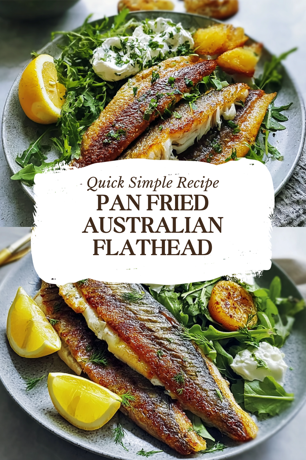 Pan Fried Australian Flathead