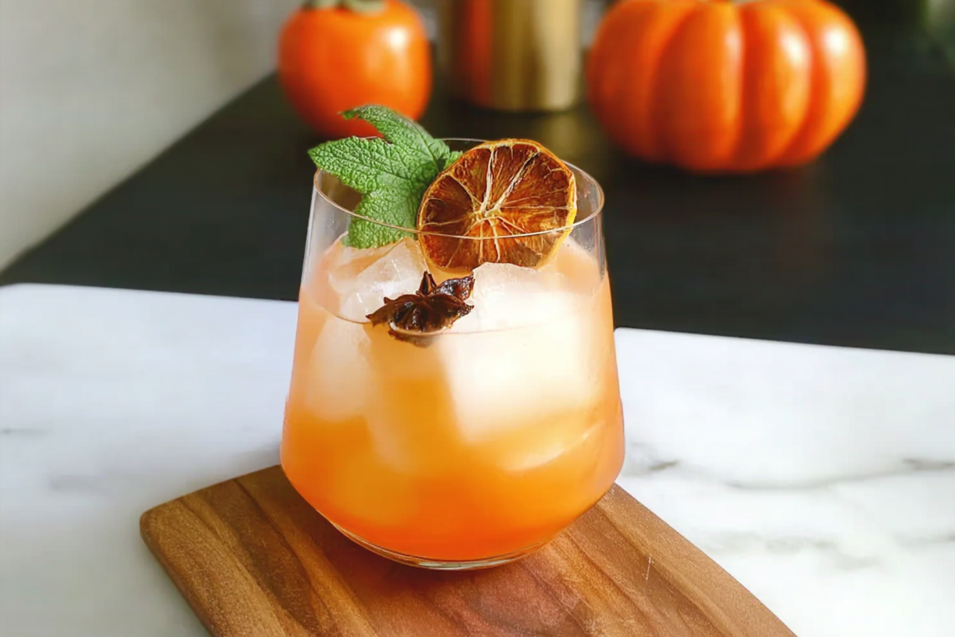 Persimmon Collins Recipes For Refreshing Seasonal Cocktails 6 Persimmon Collins