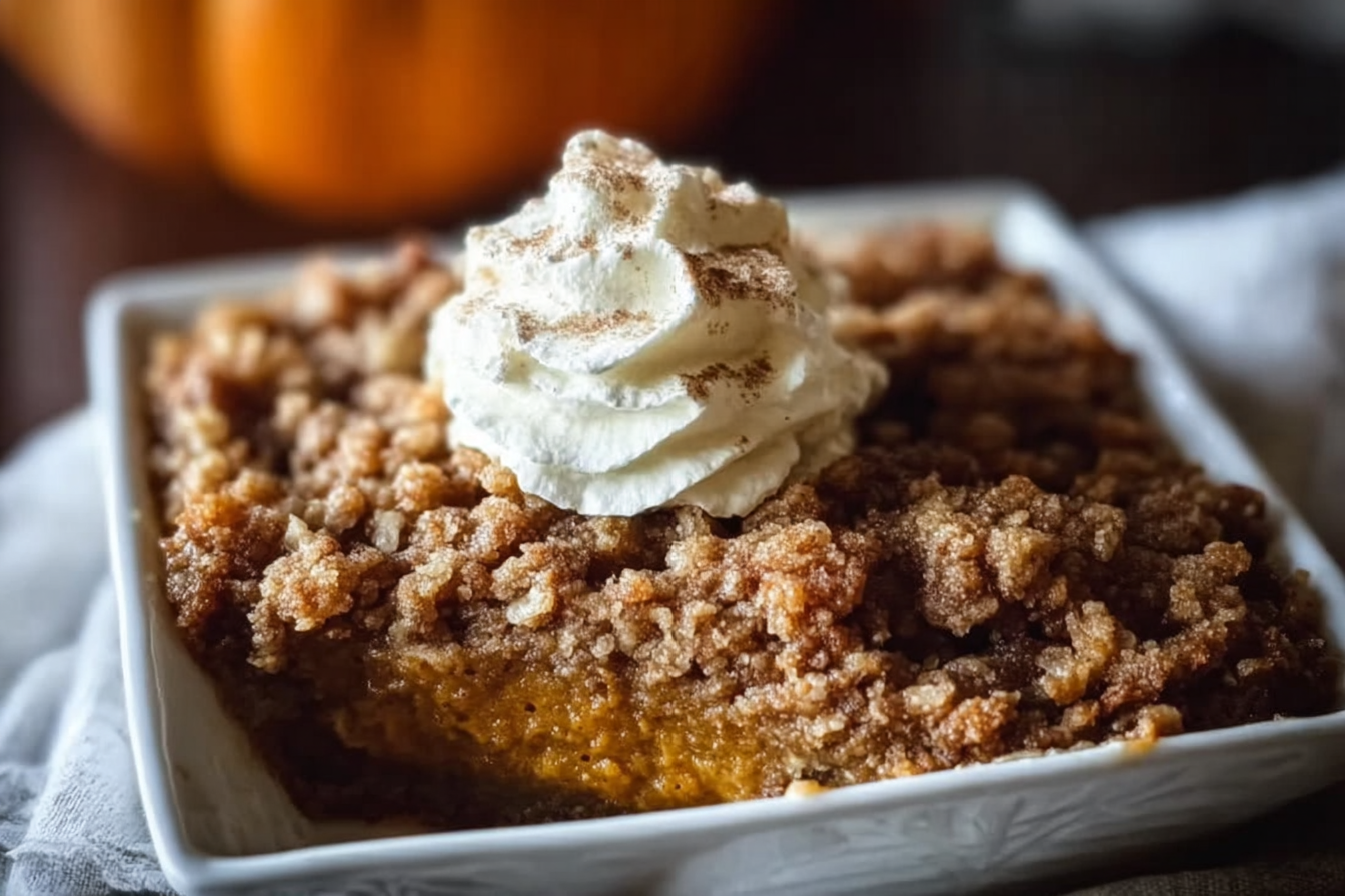 Pumpkin Pie Crisp