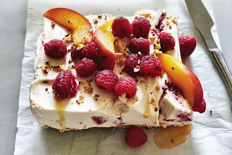 Raspberry Ice Cream Slice 19.Png