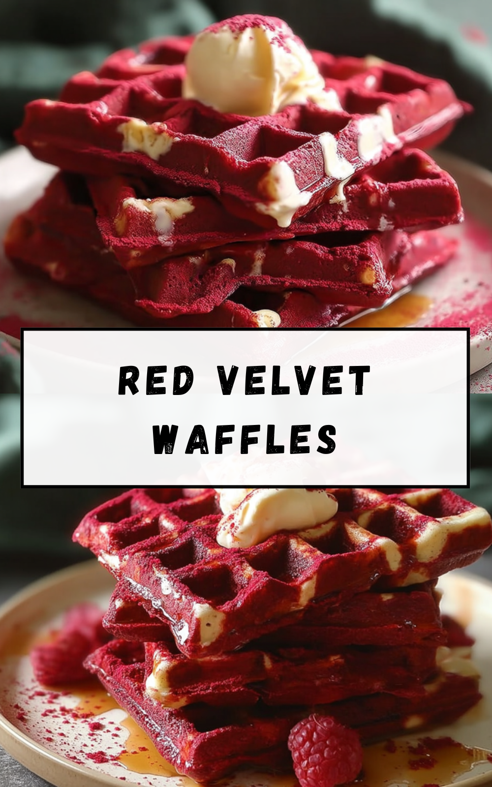 Red Velvet Waffles
