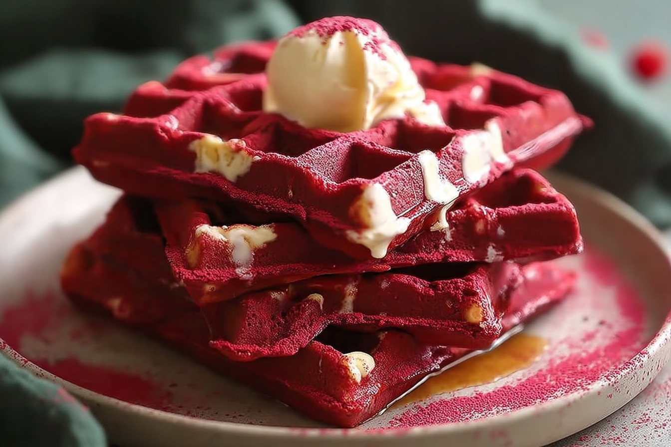 Red Velvet Waffles