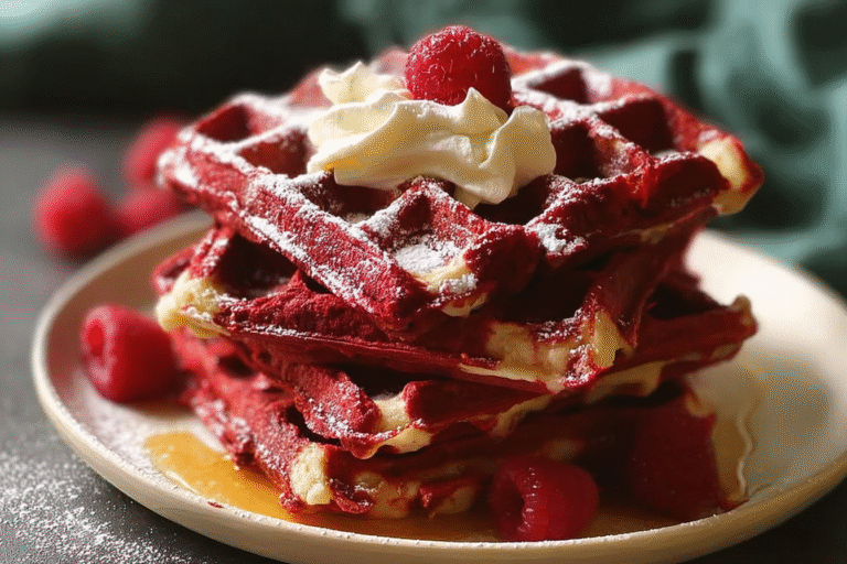 Red Velvet Waffles 60.Png