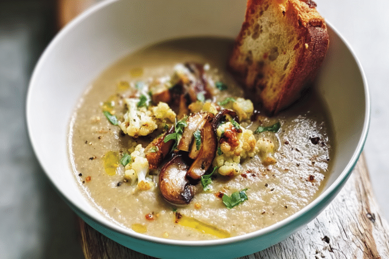 Roasted Mushroom Cauliflower Soup 85.Png