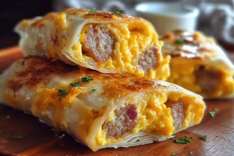 Sausage Egg And Cheese Breakfast Roll Ups 18.Png