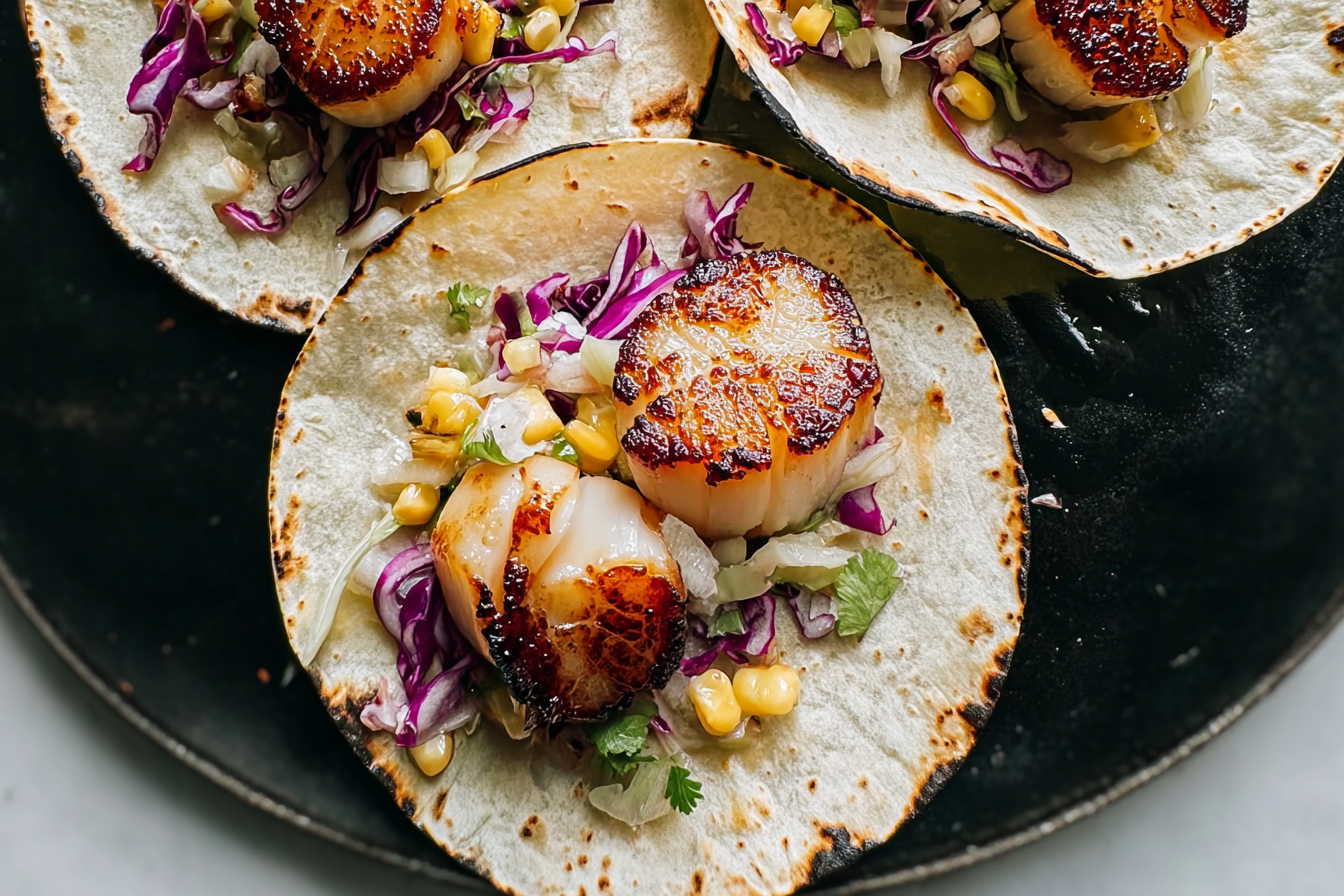 Scallop Tacos