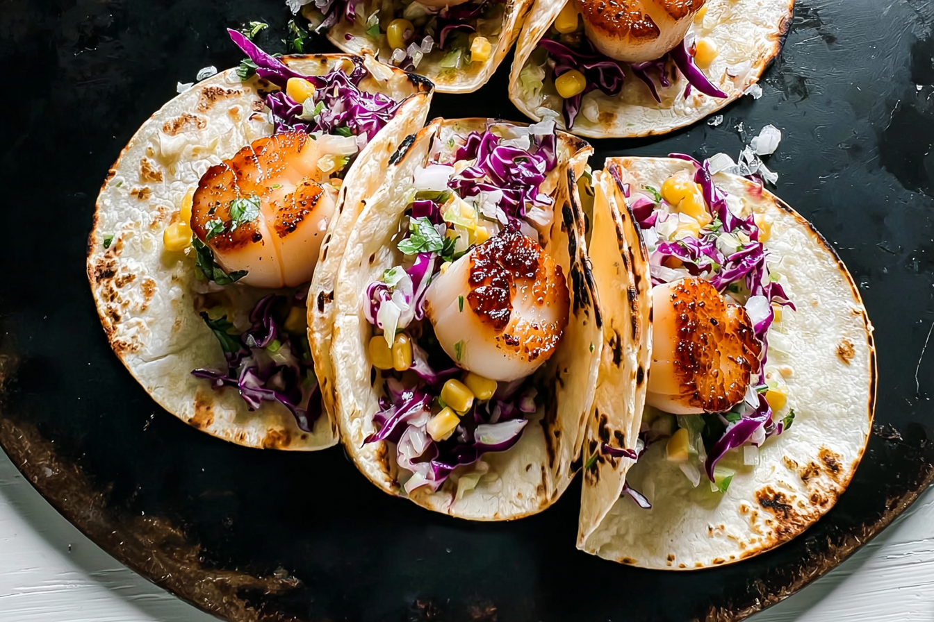 Scallop Tacos