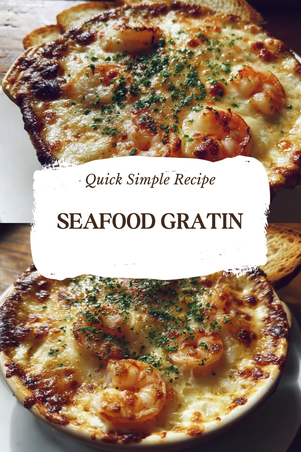 Seafood Gratin