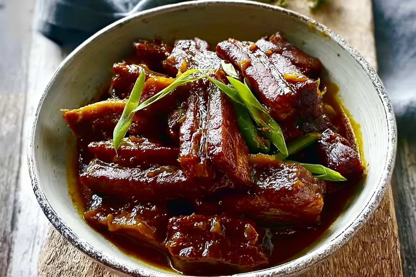 Slow Braised Pork Belly