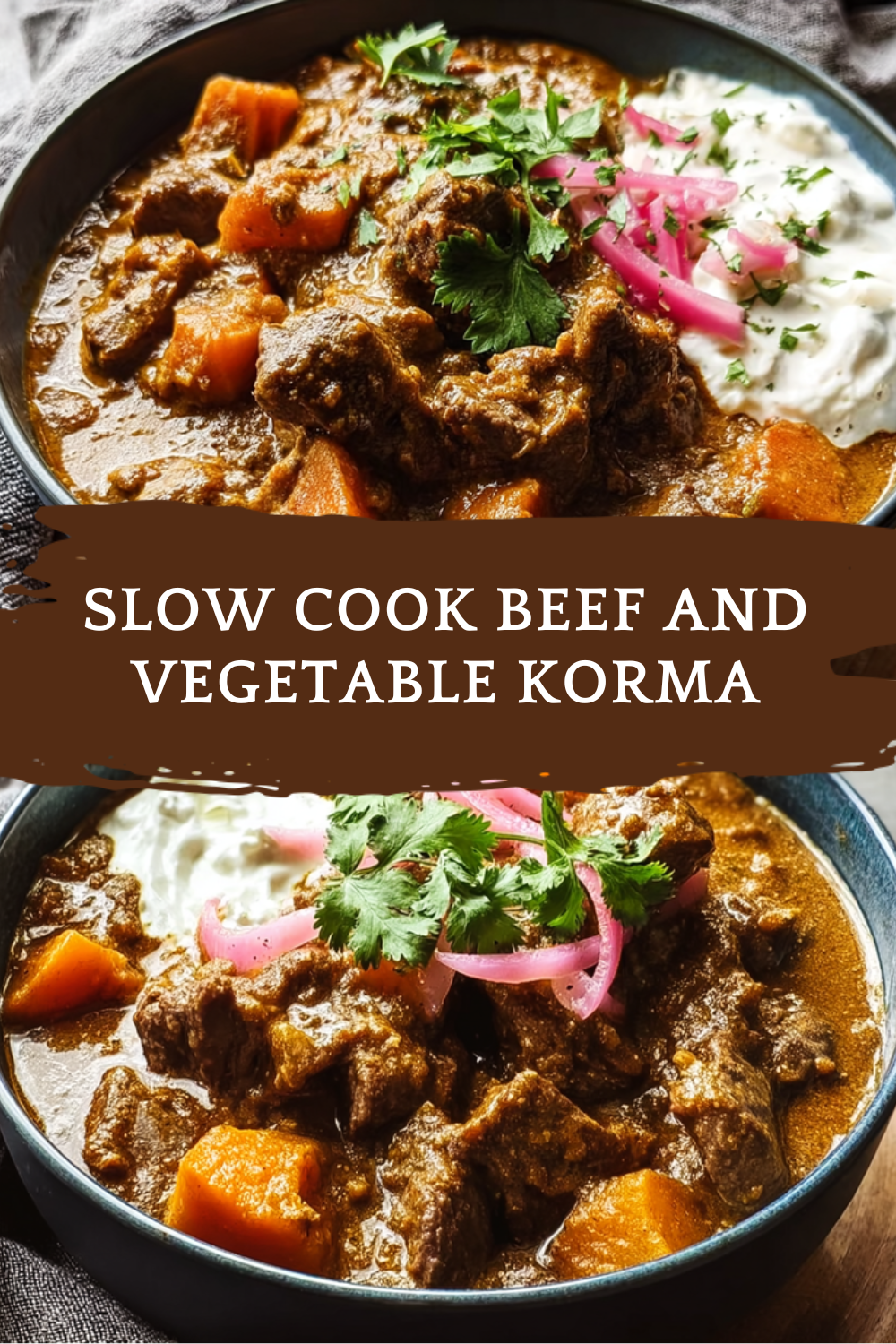 Slow Cook Beef And Vegetable Korma