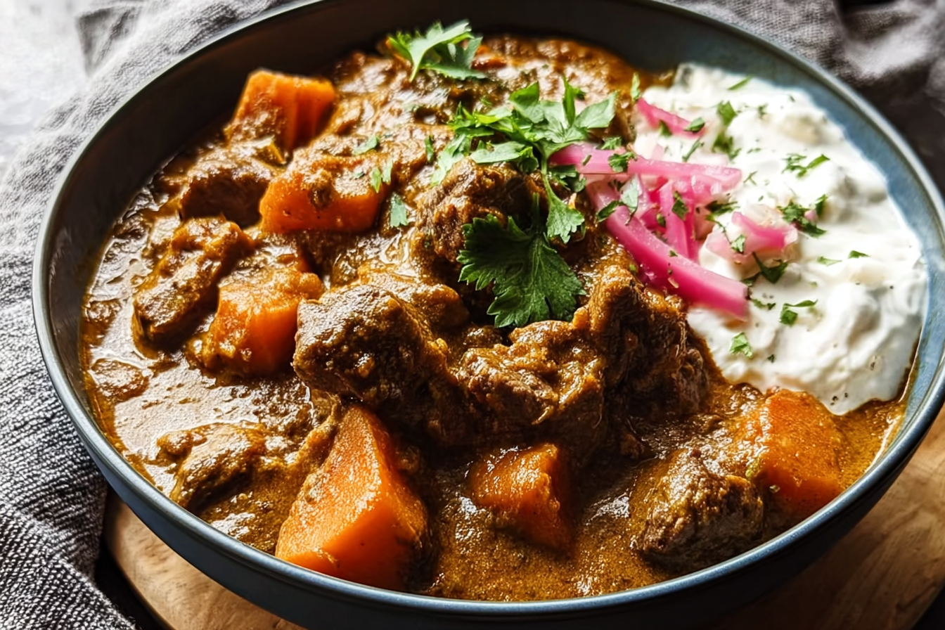 Slow Cook Beef And Vegetable Korma