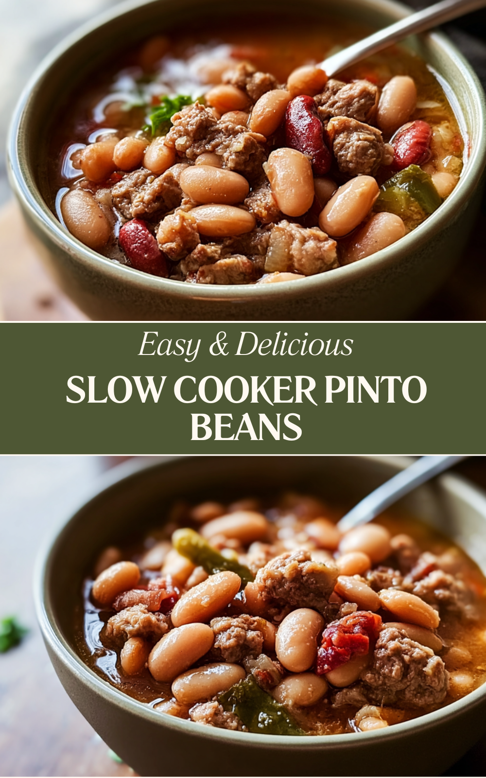 Slow Cooker Pinto Beans