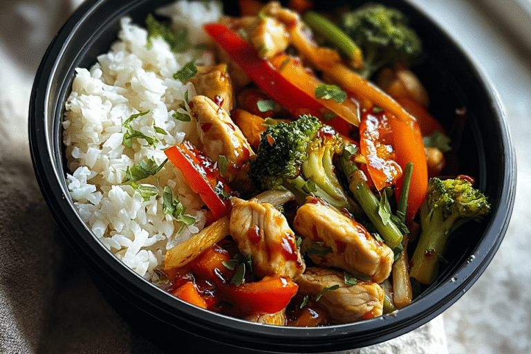 Spicy Chicken Stir Fry Bowl 84.Png