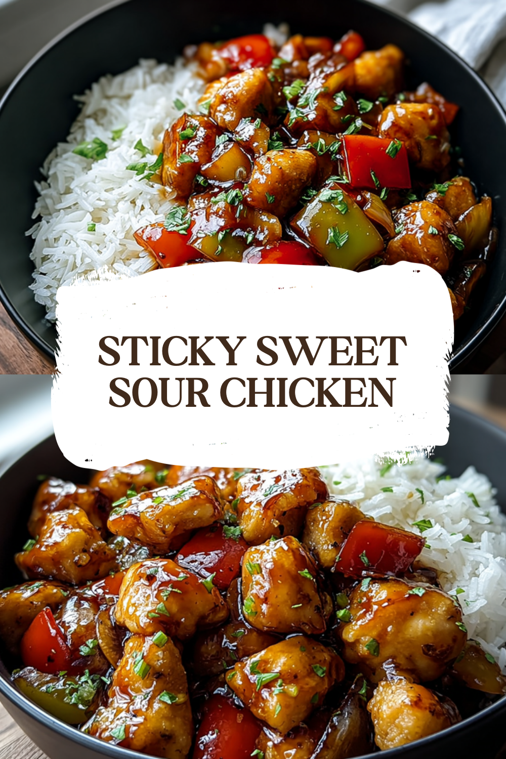 Sticky Sweet Sour Chicken