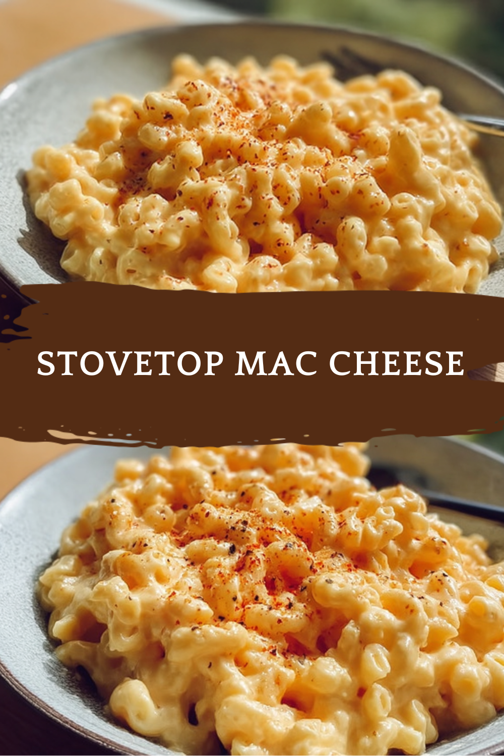 Stovetop Mac Cheese