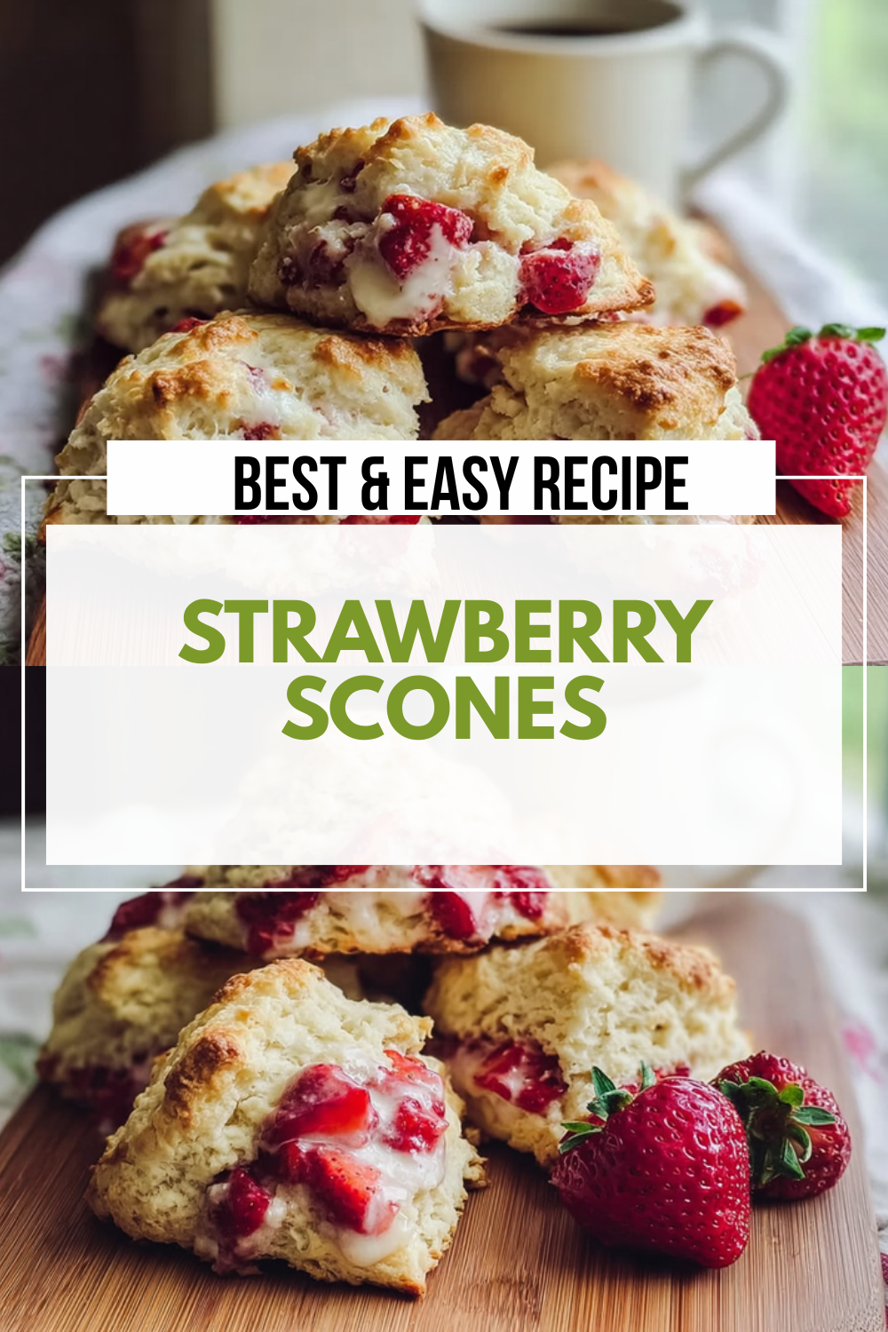 Strawberry Scones