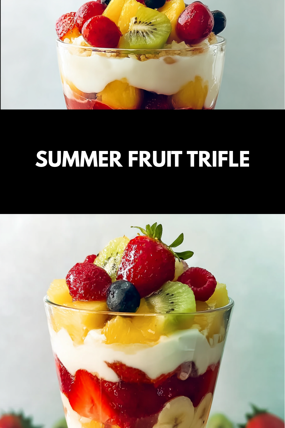 Summer Fruit Trifle