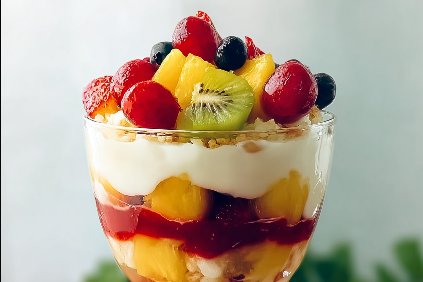 Summer Fruit Trifle