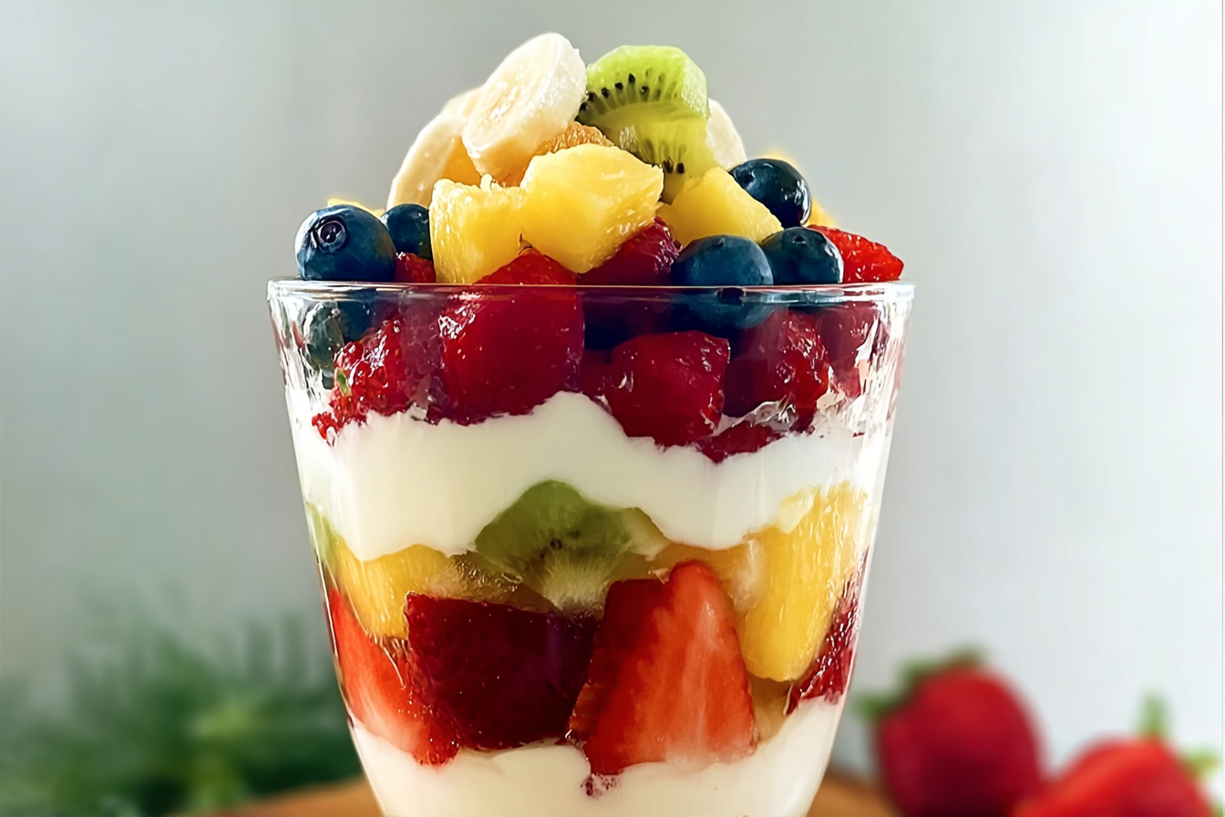 Summer Fruit Trifle