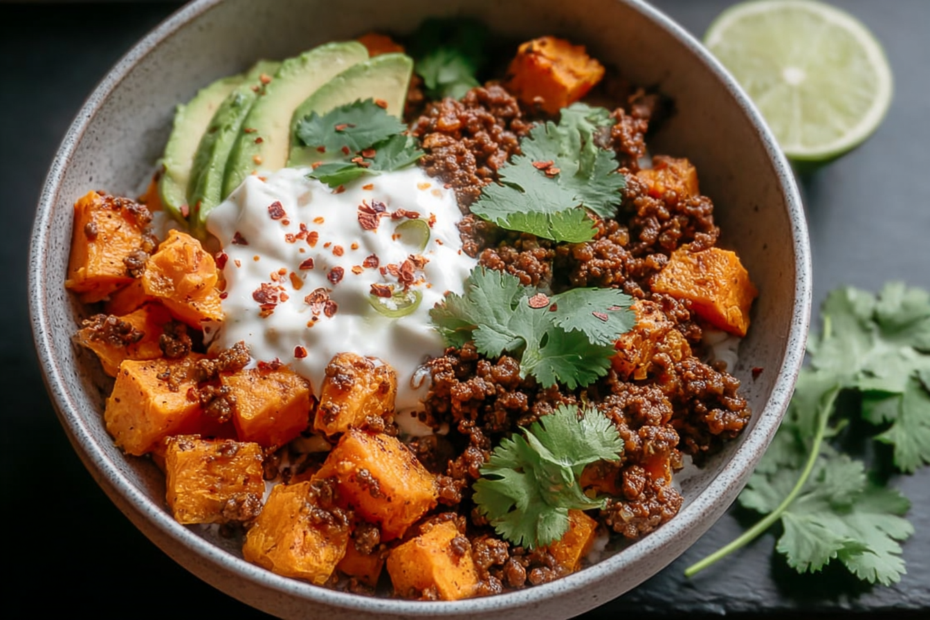 Sweet Potato Taco Bowls